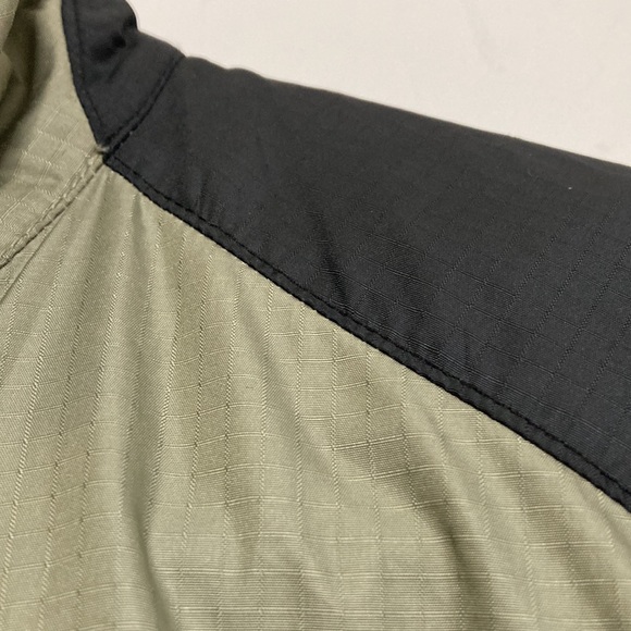 MEC Jacket Womens Small Green Black Fleece Lined Softshell Full Zip Gorpcore - Picture 4 of 16